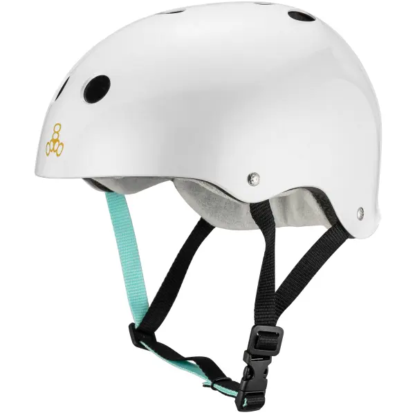 Skate Helm Triple Eight Certified Sweatsaver (L-XL - Floral)