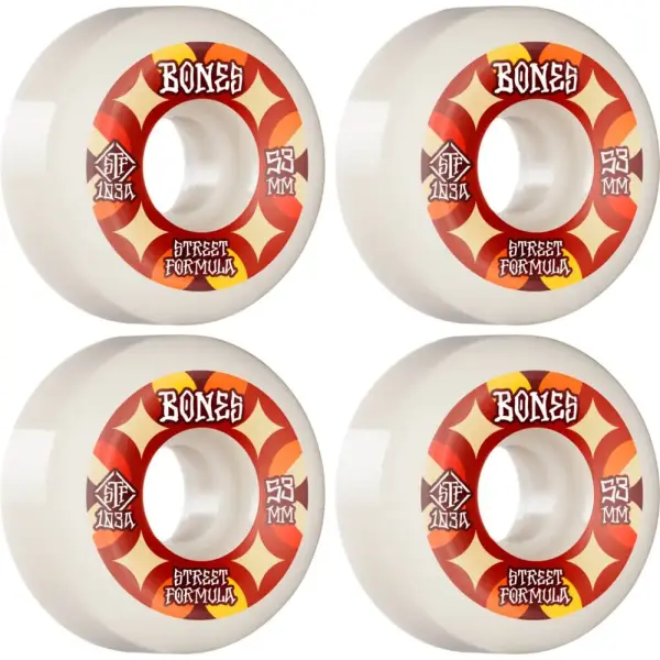 Skateboard Rollen Bones STF V5 Sidecut 4 Stk. (53mm - Retros 103a)