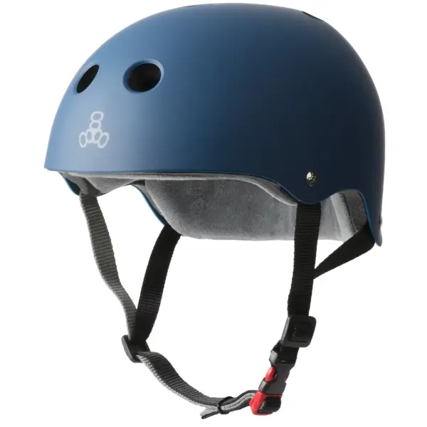 Skate Helm Triple Eight Certified Sweatsaver (XS-S - Navy Mat)