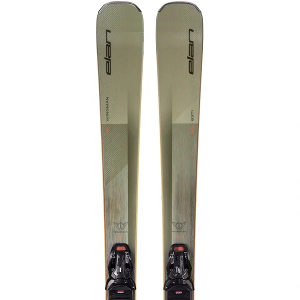All Mountain Ski Elan Wingman 83 TI + Shift X ELX 11 (168cm - Grün)