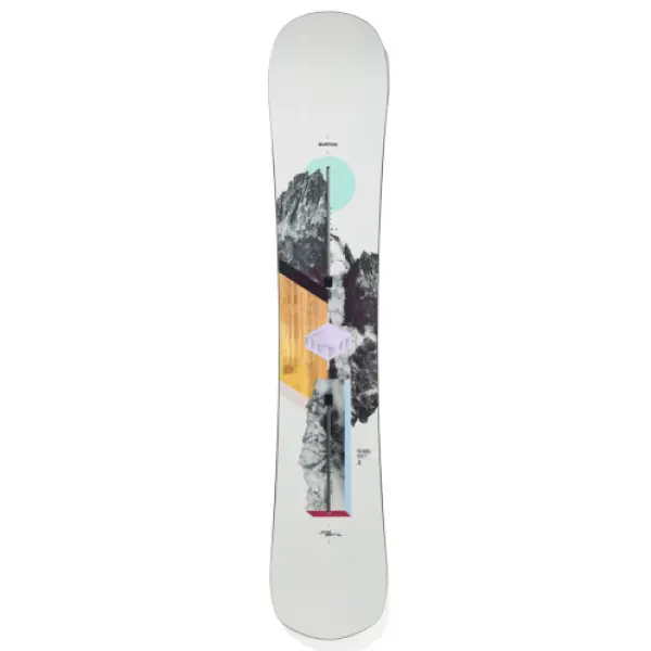 Snowboard Burton Hideaway Damen (144cm - Weiß)