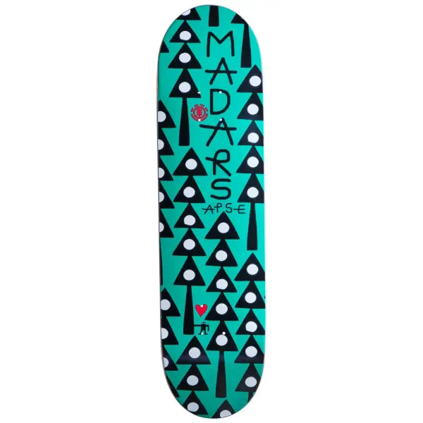 Skateboard Deck Element Earth Revolution (8.38" - Madars)