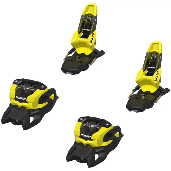 Skibindung Marker Squire 11 (Black/Yellow - 110mm)