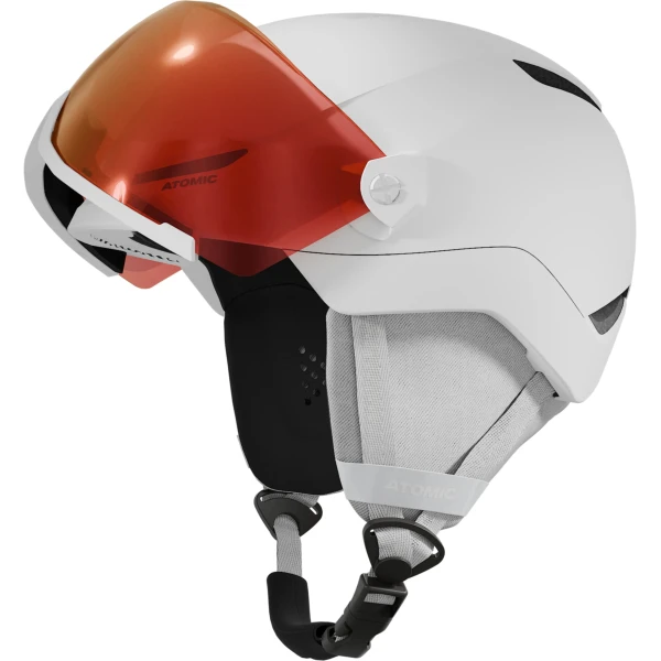 Skihelm Atomic Revent Visor Junior (M - Weiß)