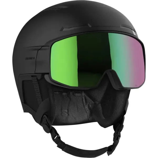Skihelm Salomon Driver Pro Sigma (L - Schwarz)