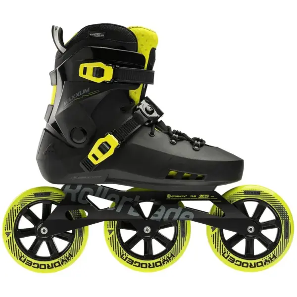 Inline Skates Rollerblade Maxxum 125 (Black/Lime - 40.5-41)