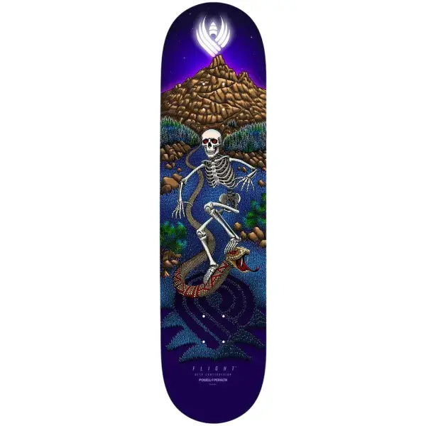 Skateboard Deck Powell Peralta Pro JM D Slidewind 3 Flight (8.875" - Lila)