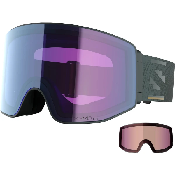Masque De Ski Salomon Sentry Prime Sigmaphoto (Gris)