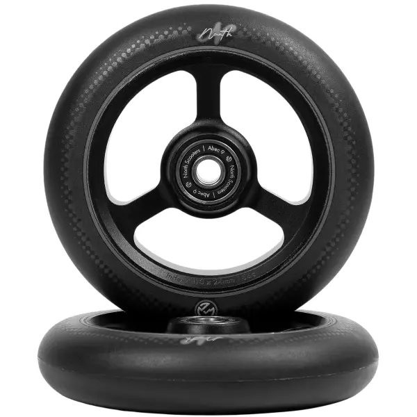 Roues Trottinette Freestyle North Index Pack de 2 (110mm - Black/Black)