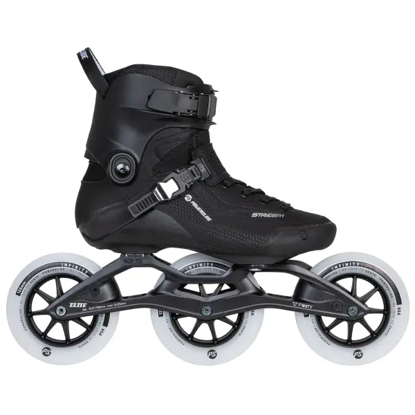 Roller Vitesse Powerslide Stream Classic 125 (Noir - 40)