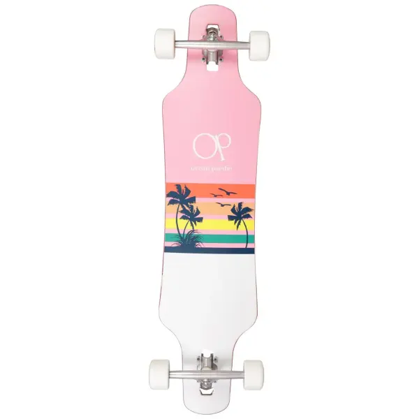 Longboard Complet Ocean Pacific Sunset (39" - Rose)