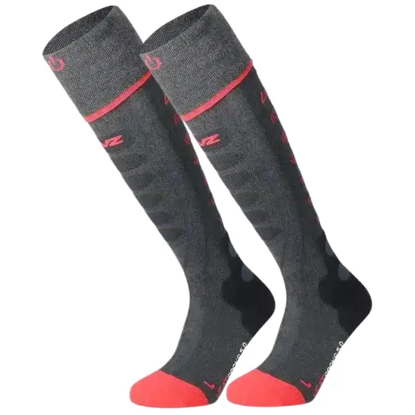 Chaussettes De Ski Lenz Heat chauffante 5.1 Toe Cap (Gris - 35-38)