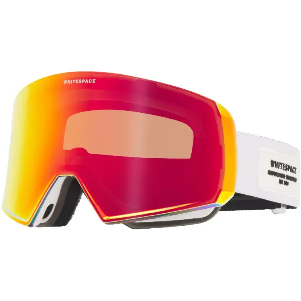 Whitespace MD Icon Masque ski (White/Fire Lens)