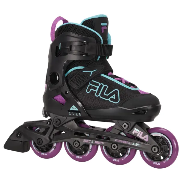 Roller Fille Fila X 2C (Noir - 33-36)