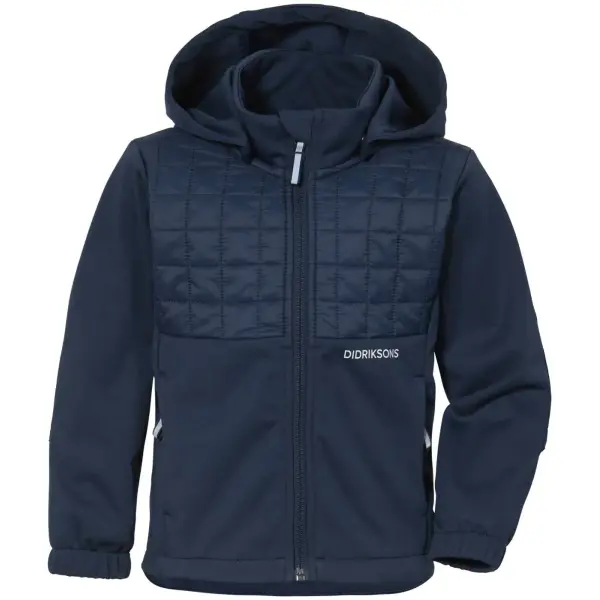 Veste Didriksons Briska Enfants Softshell (110 - Navy)