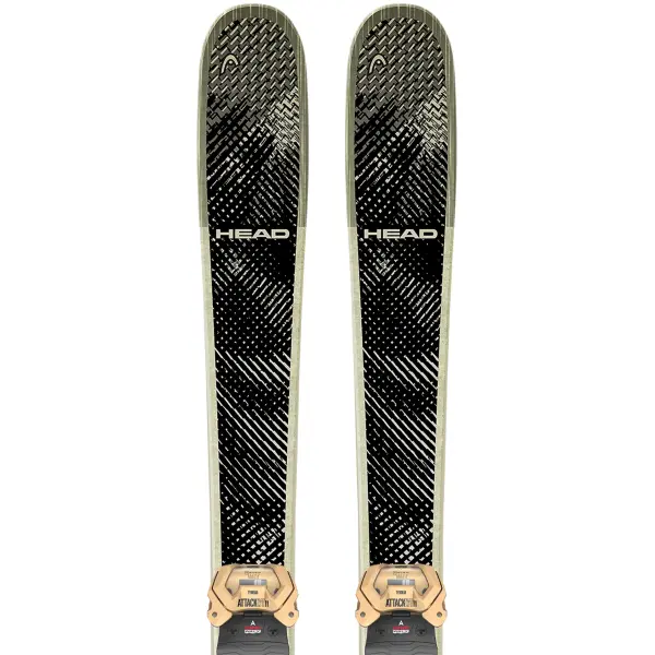 Skis Junior Head Kore Team SW + Sx Team 9.0 GW (142cm - Noir)