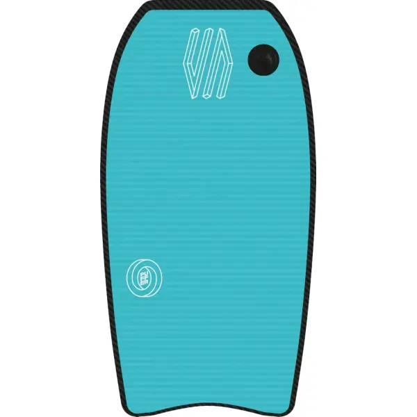 Bodyboard Sniper Puffer Fish Inflatable (114cm - Bleu-vert)
