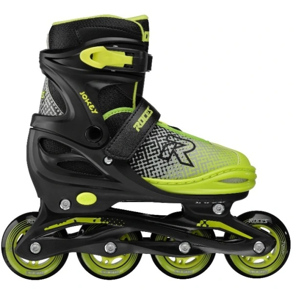 Roller Enfant Roces Jokey X (Noir/Jaune - 38-41)