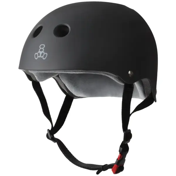 Casque Triple Eight Certified Sweatsaver (XS-S - Black Mat)