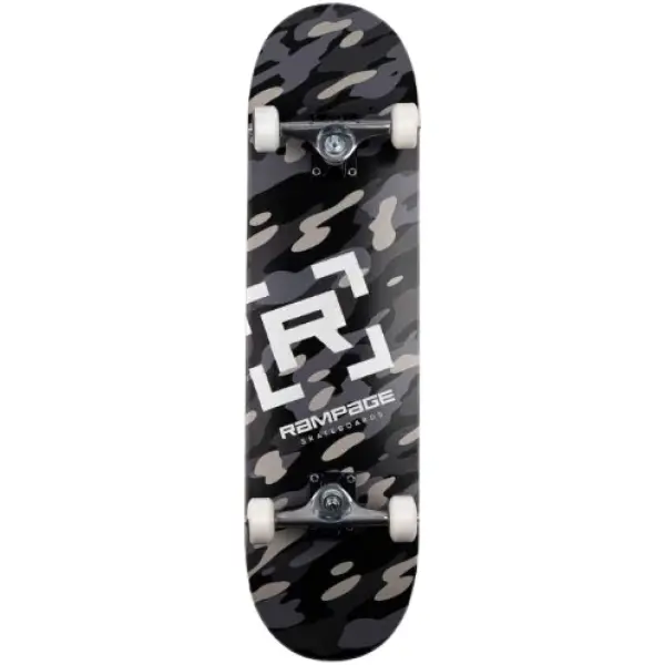 Skateboard Complet Rampage Camo (8" - Gris)