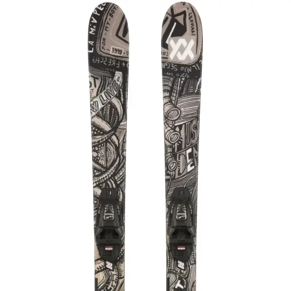 Skis Junior Völkl Revolt Jr Urban + 7.0 Vmotion (128cm - Vert)