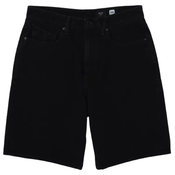 Volcom Billow Denim Shorts (32 - Noir)