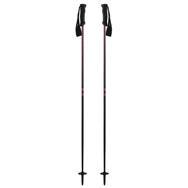 Bâton Ski Black Crows Stans (135cm - Noir/Rose)