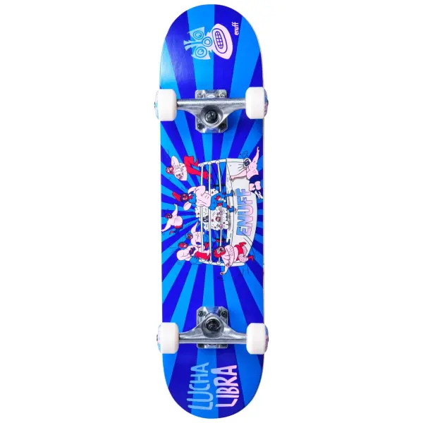 Skateboard Complet Enuff Lucha Libre (7.75" - Bleu)