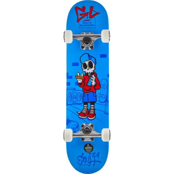 Skateboard Complet Enuff Skully (7.25" - Bleu)