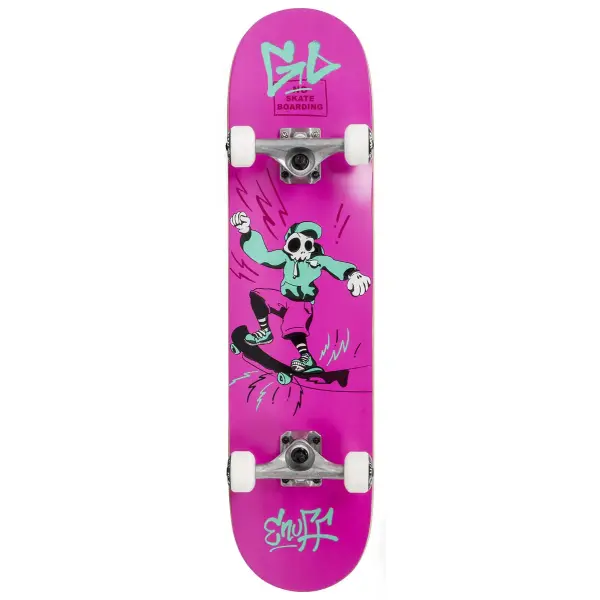 Skateboard Complet Enuff Skully (7.25" - Rose)