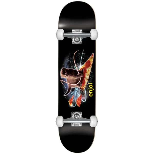 Skateboard Complet Enjoi Pizza Kitten (8" - Noir)