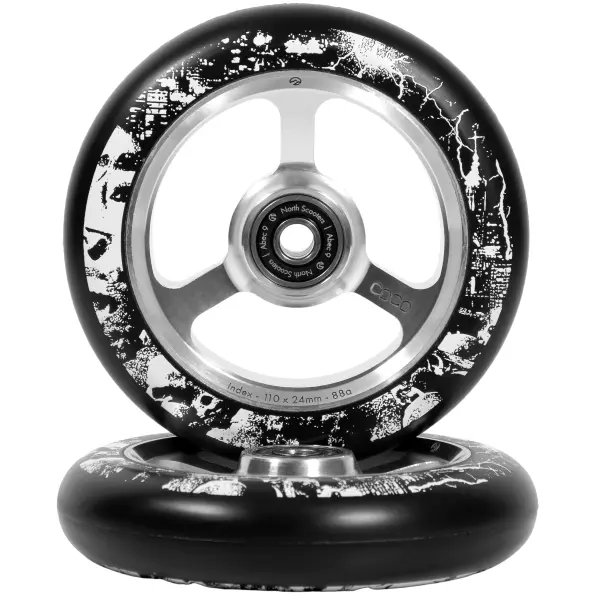 Roues Trottinette Freestyle North Kaelen Morgan Pack de 2 (110mm)