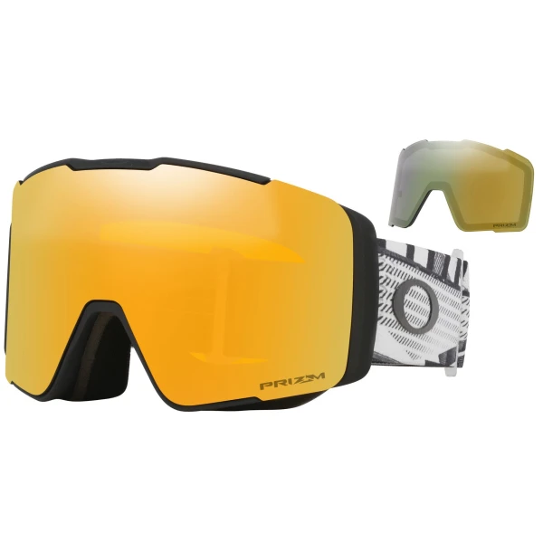 Masque De Ski Oakley Line Miner Pro L Seasonal Collection (Prizm 24k & Sage Gold Iridium)