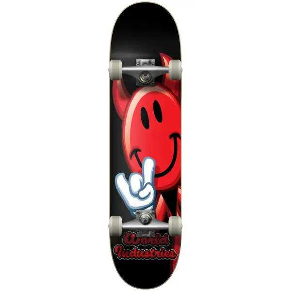 Skateboard Complet World Industries Devilman Wrap (8.5" - Noir)