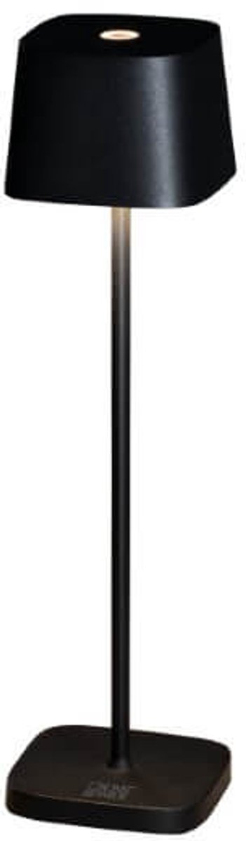 Konstsmide 7829-750 Capri Lampada da tavolo a batteria a LED 2.2 W Bianco caldo Nero