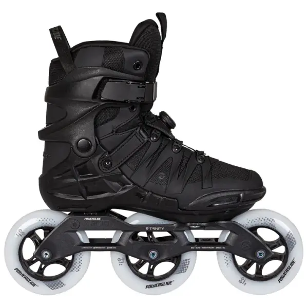 Pattini In Linea Powerslide Phuzion Argon 110 KPU PDS (Nero - 43)