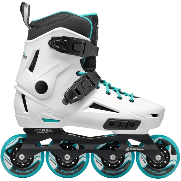 Pattini Da Freestyle Rollerblade Lightning Donna Pattini (White/Aqua - 38-38.5)