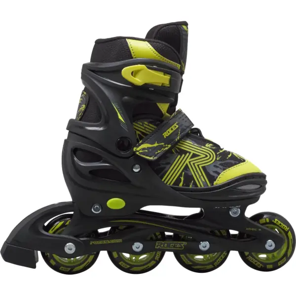 Pattini Per Bambini Roces Jokey 3.0 (Black/Lime - 34-37)