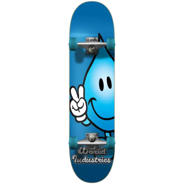 Skateboard Complet World Industries Wet Willy Wrap (7.75" - Bleu)