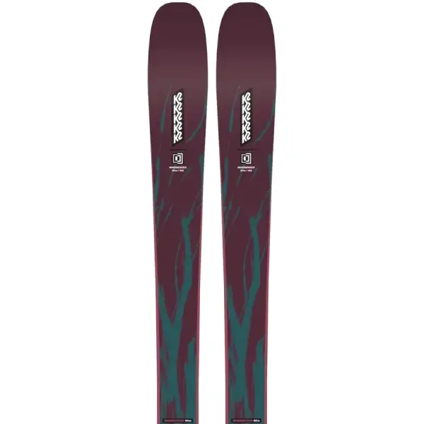 Sci Freeride K2 Mindbender 90C Donna (154cm - Rosso)