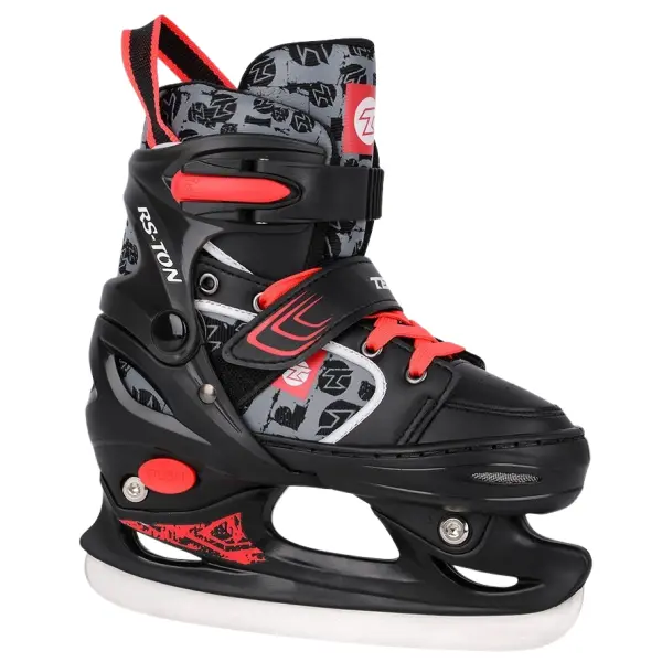 Pattini Ghiaccio Allungabili Tempish Ice RS Ton (Nero - 30-33)