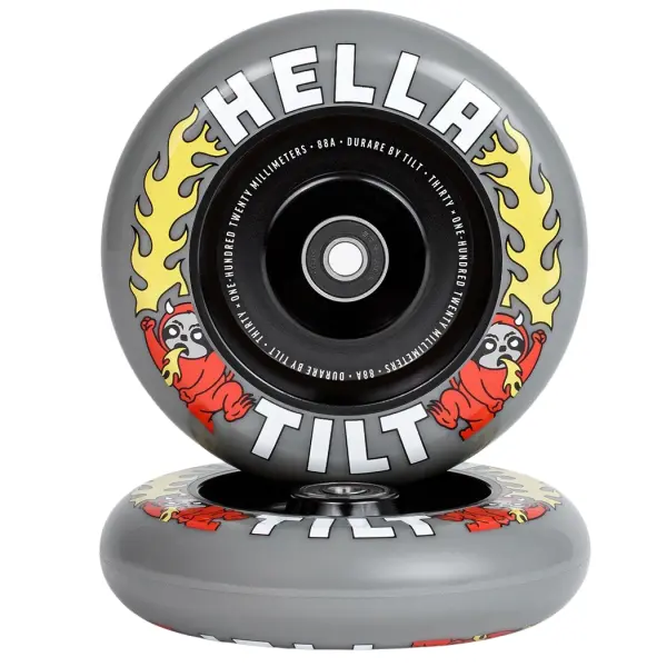 Ruote Monopattino Tilt x Hella Summon Pacco da 2 (120mm - Grigio)