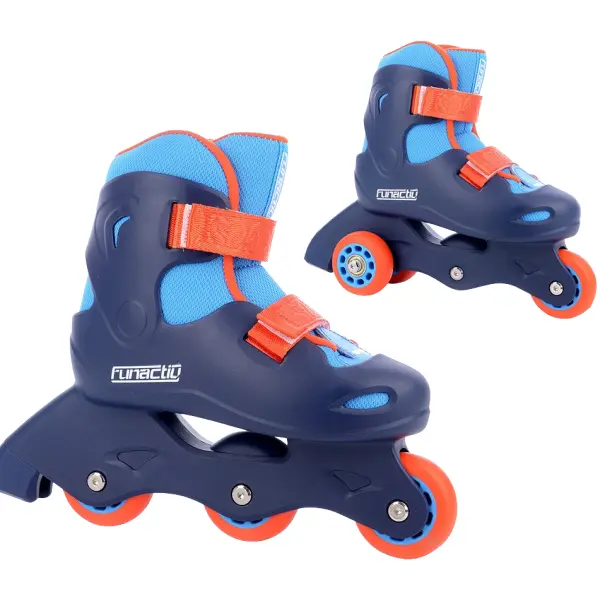 Roller Enfant FunActiv Zoomy Ajustable (Bleu - 29-30)
