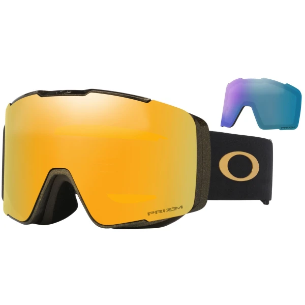 Masque De Ski Oakley Line Miner Pro L 50th Anniversary (Prizm 24k & Iced Iridium)