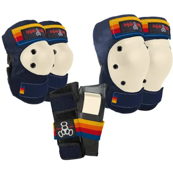Protections Triple Eight (Pack de 3) (M - Pacific Beach)