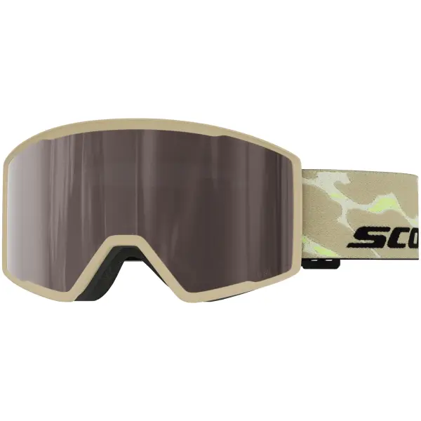 Maschera Sci Scott Trace Pro (Mojave Beige / Silver Chrome S2)