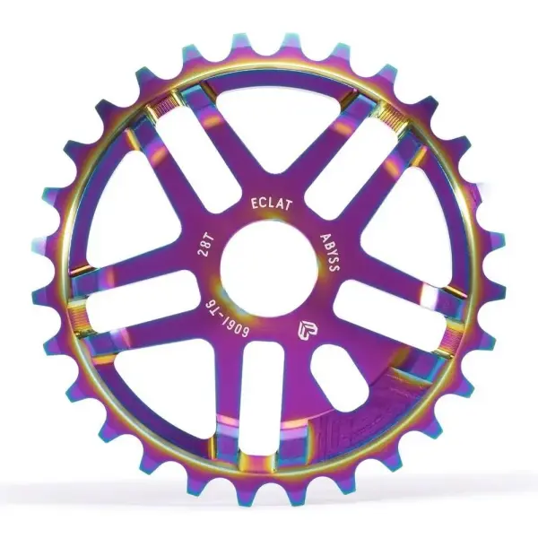 Couronne BMX Eclat Abyss (Satin Oilslick - 28T)
