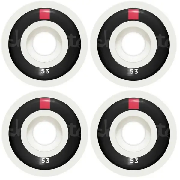 Ruote Skateboard Chocolate OG Chunk 99A Pacco da 4 (53mm - Nero)