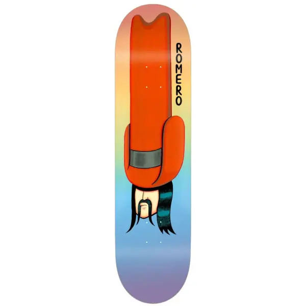 Tavola Skateboard Toy Machine Leo Romero Pro (8" - Romero Tall Hat)