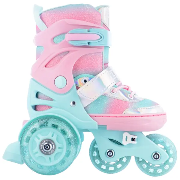 Pattini In Linea Bambina FunActiv Twixer (Rosa - 26-30)